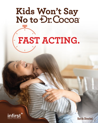 COMING SOON! Dr. Cocoa® Children's Acetaminophen - Great Chocolate Flavor 4 oz